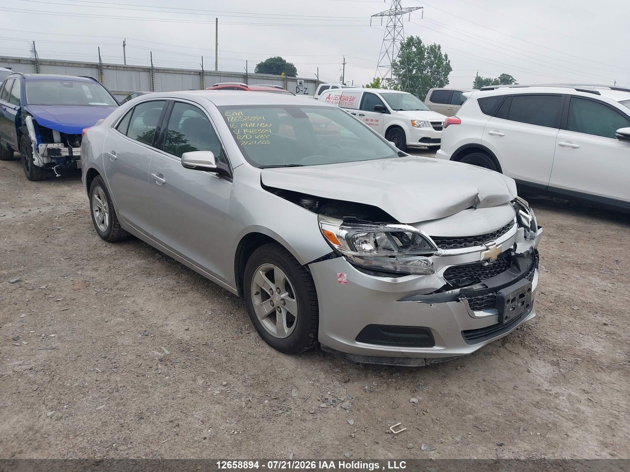 1G11B5SA4GF148394 · 2016 CHEVROLET MALIBU LIMITED LS