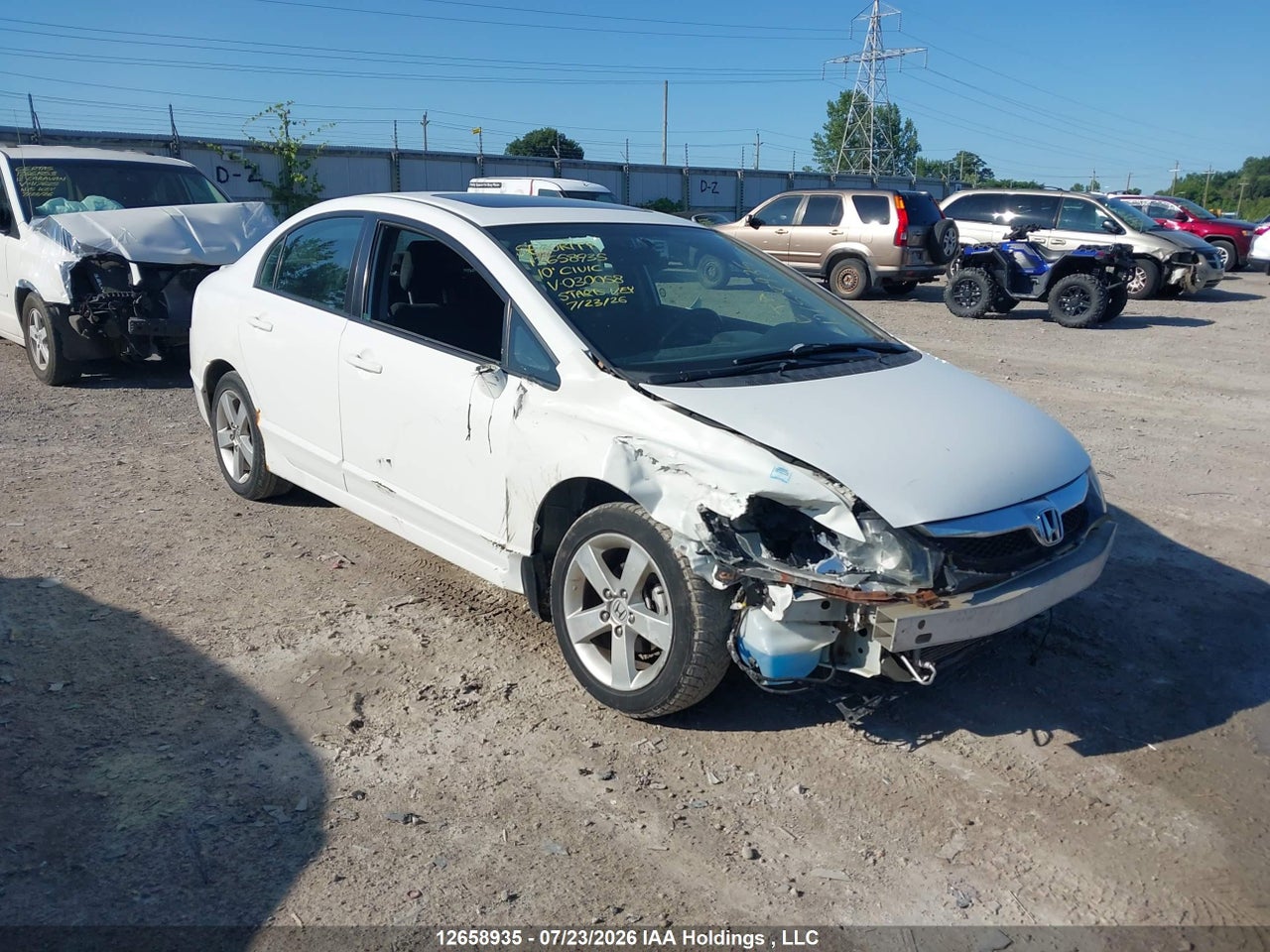 2HGFA1F64AH030058 · 2010 HONDA CIVIC SPORT