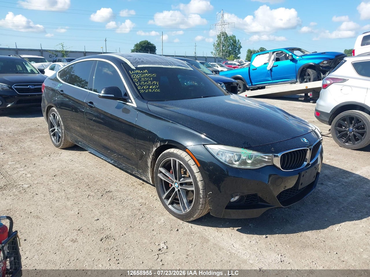 WBA3X9C55FD868191 · 2015 BMW 335I GRAN TURISMO XDRIVE