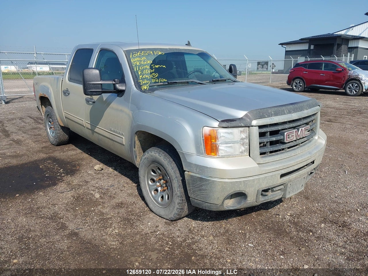 3GTP2VE35BG390620 · 2011 GMC SIERRA 1500 SLE