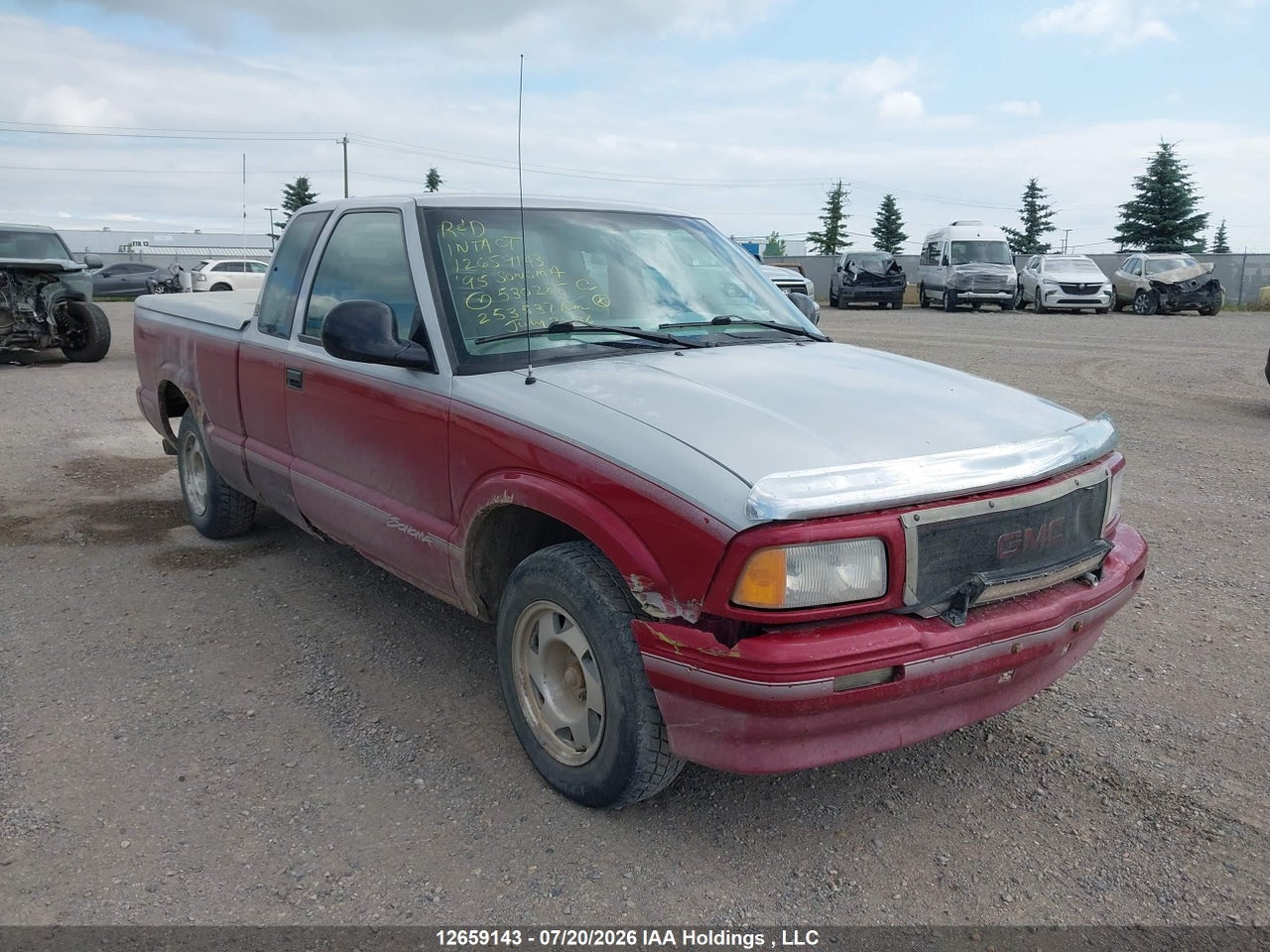1GTCS19Z1S8530285 · 1995 GMC SONOMA