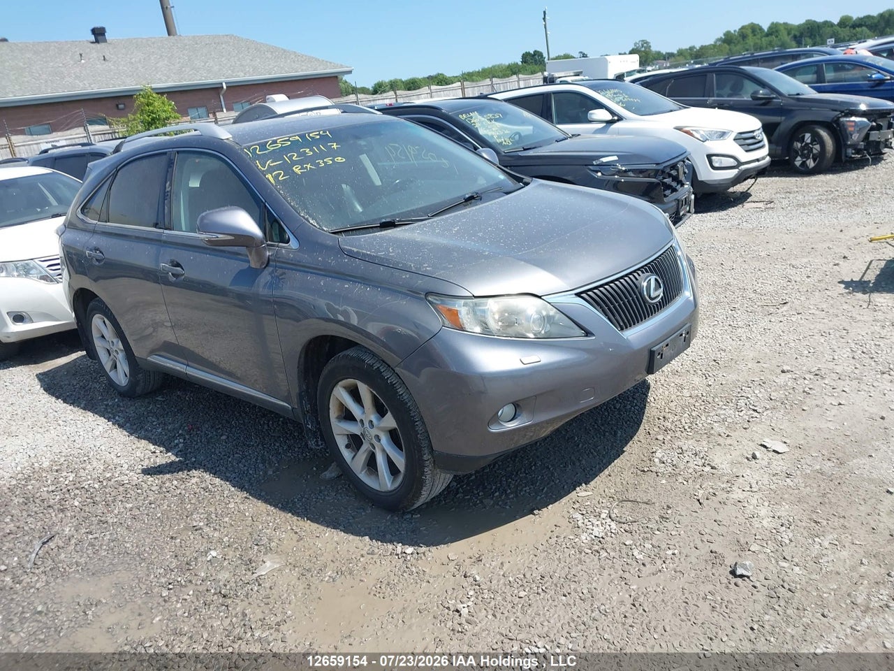2T2BK1BA3CC123117 · 2012 LEXUS RX 350