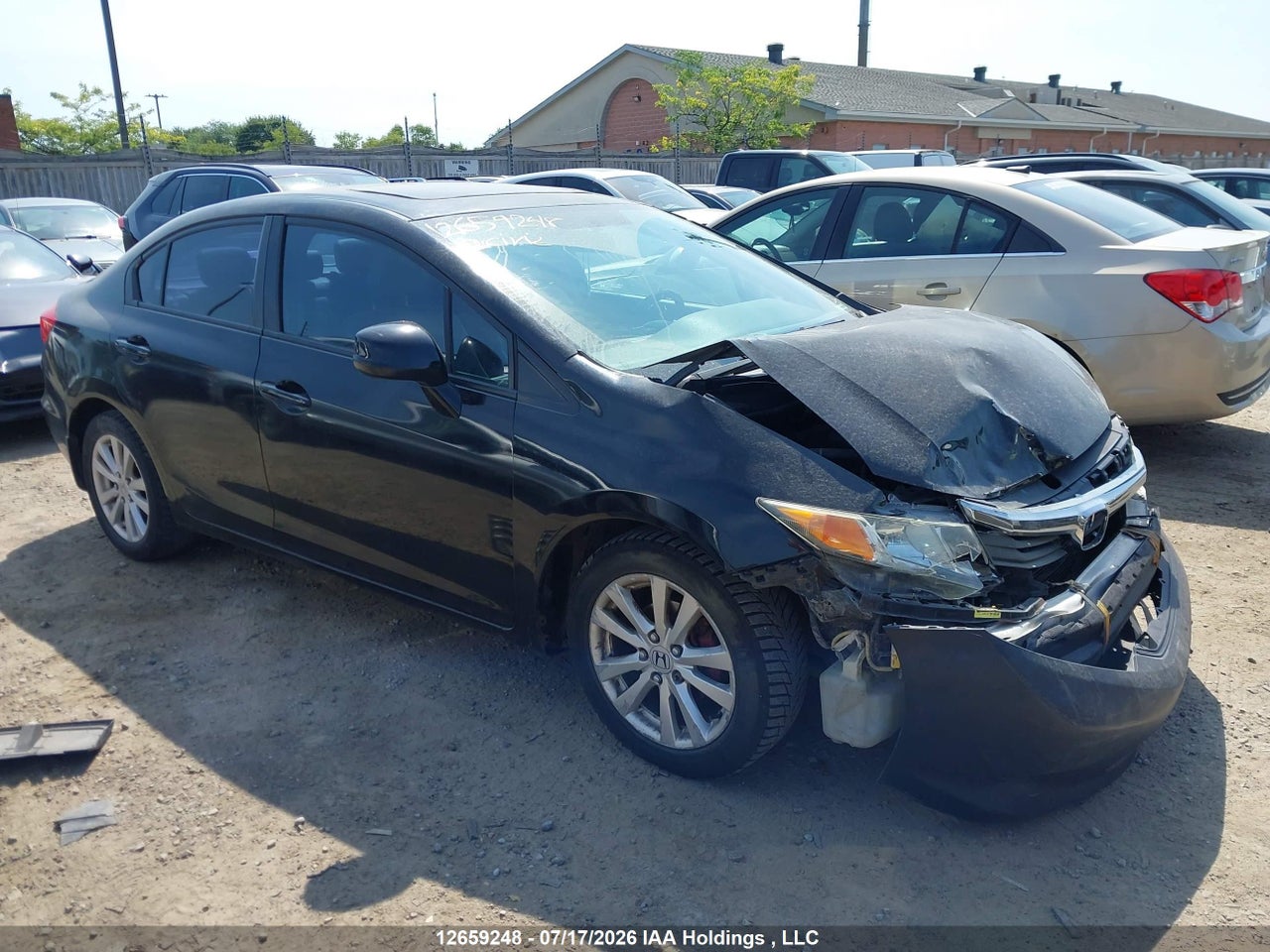 2HGFB2F95CH001734 · 2012 HONDA CIVIC EX-L