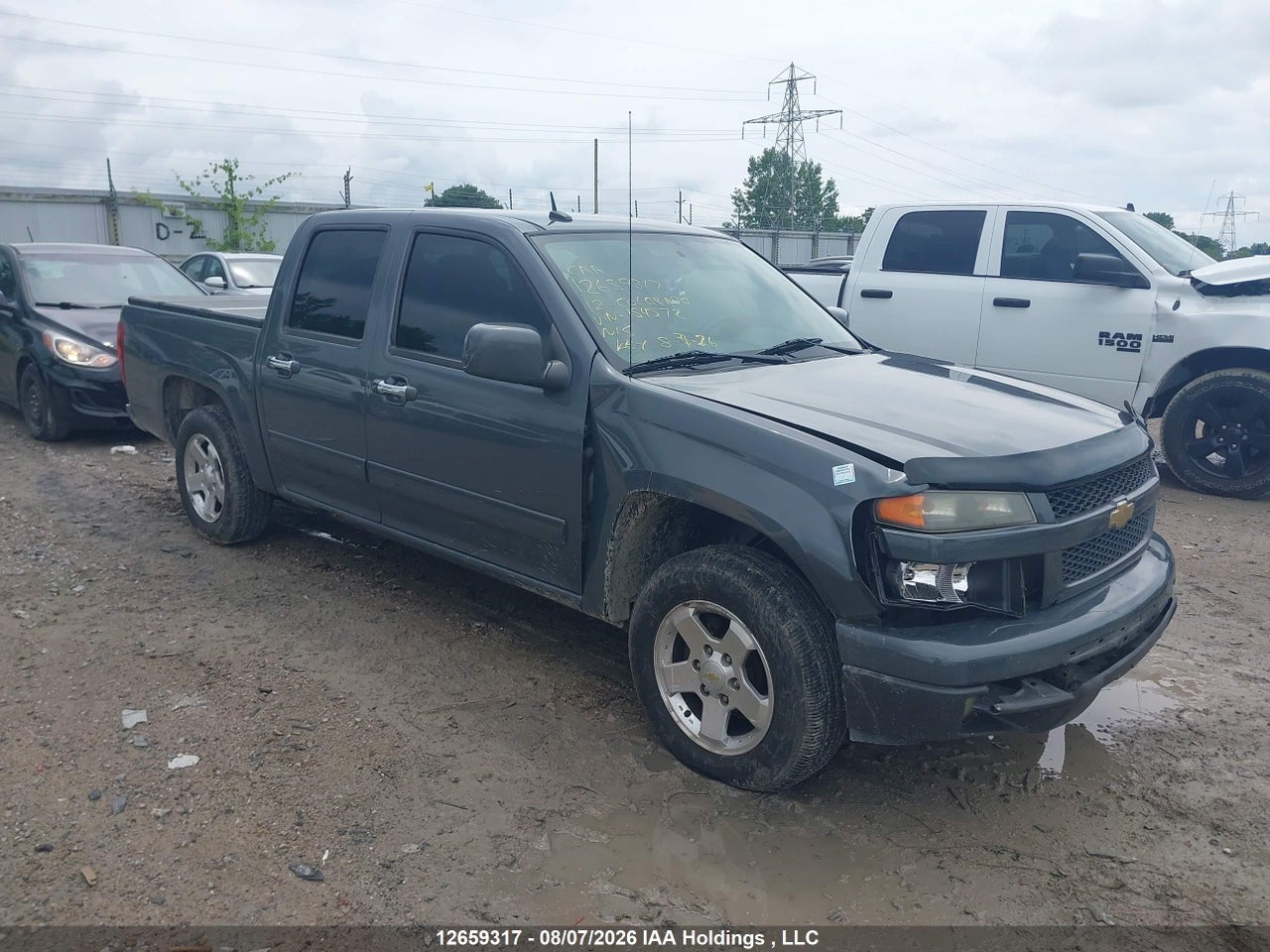 1GCDSDFE7C8154572 · 2012 CHEVROLET COLORADO LT