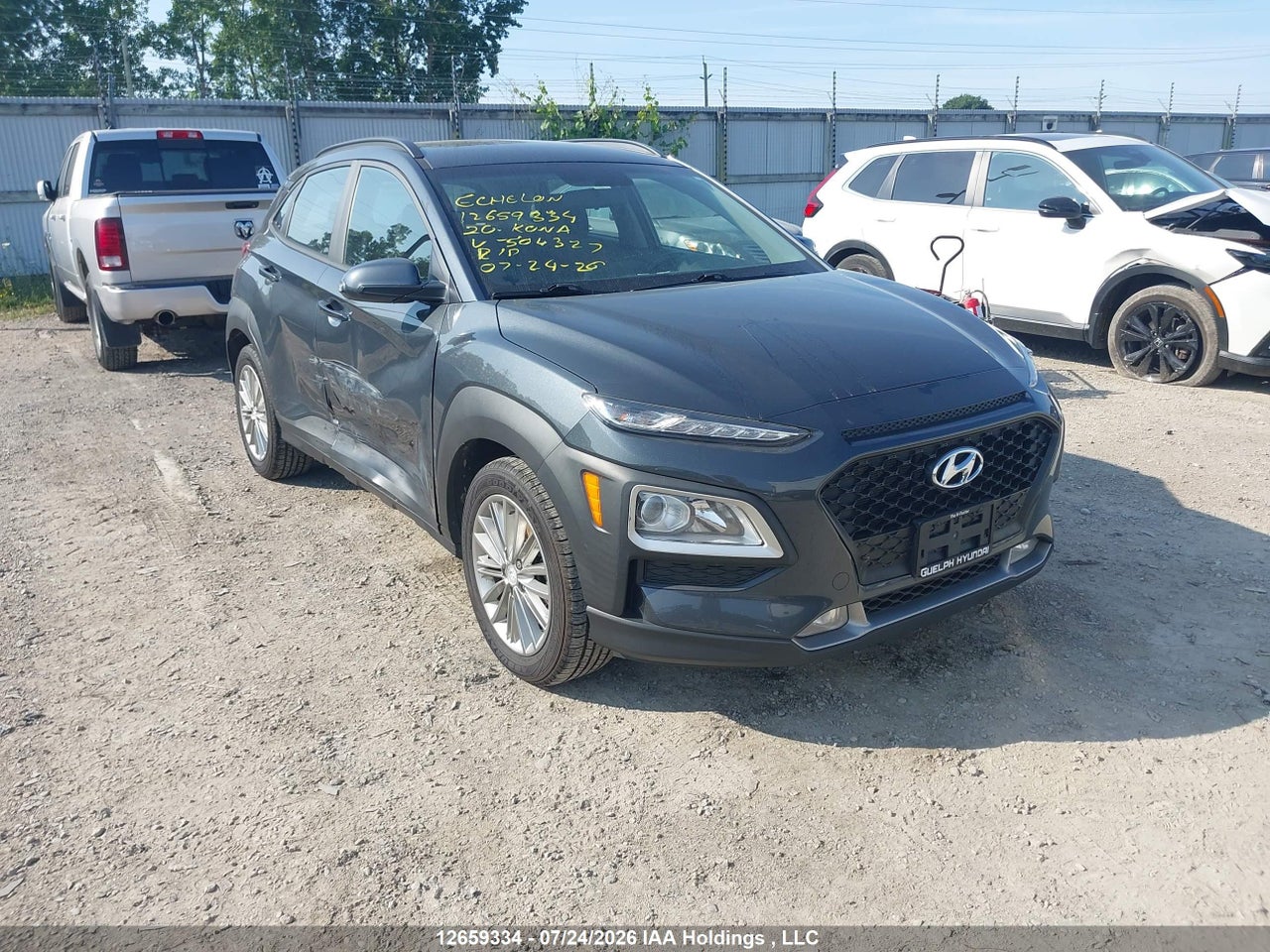 KM8K2CAA2LU504327 · 2020 HYUNDAI KONA SEL
