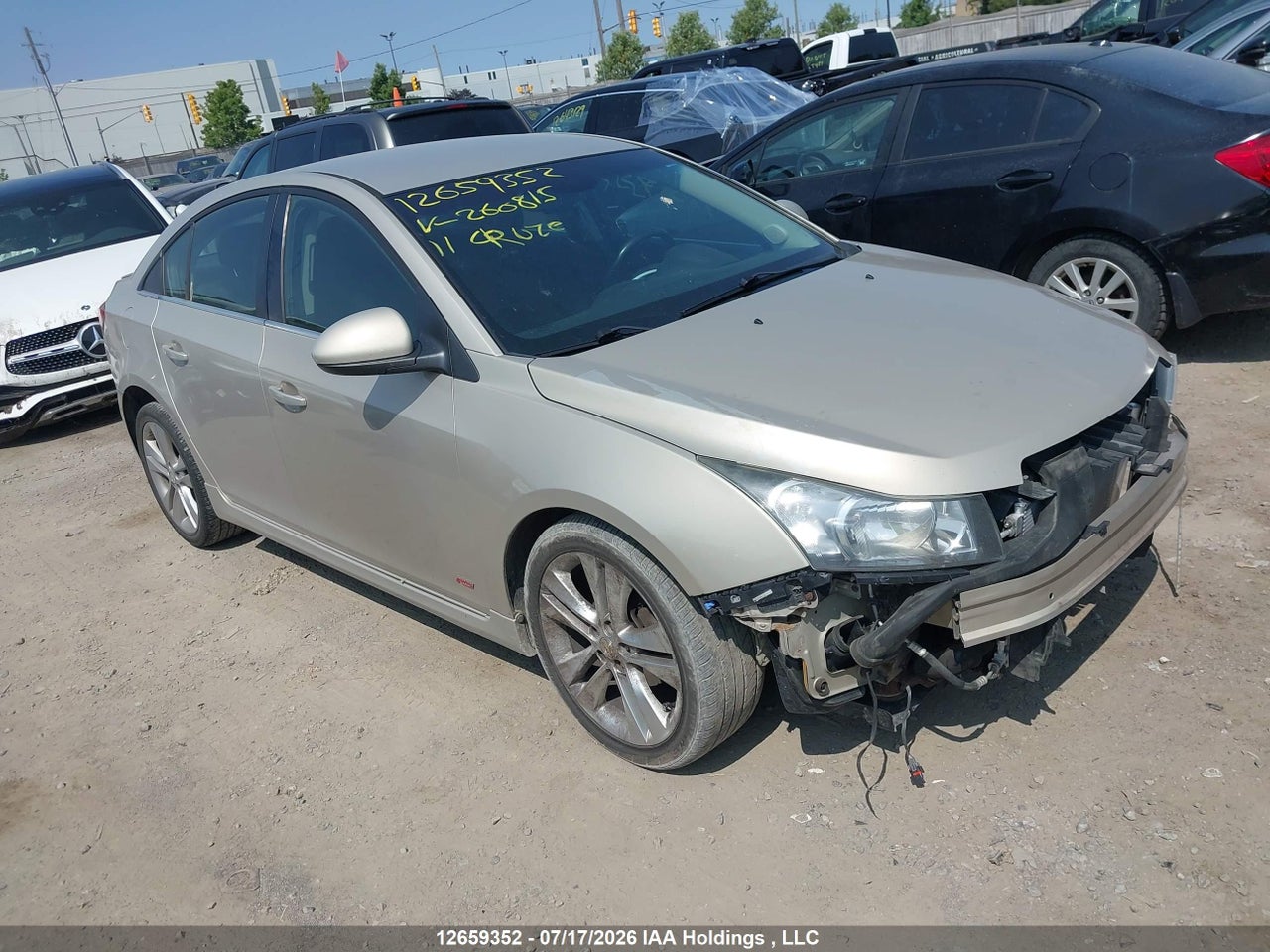 1G1PG5S98B7260815 · 2011 CHEVROLET CRUZE LT