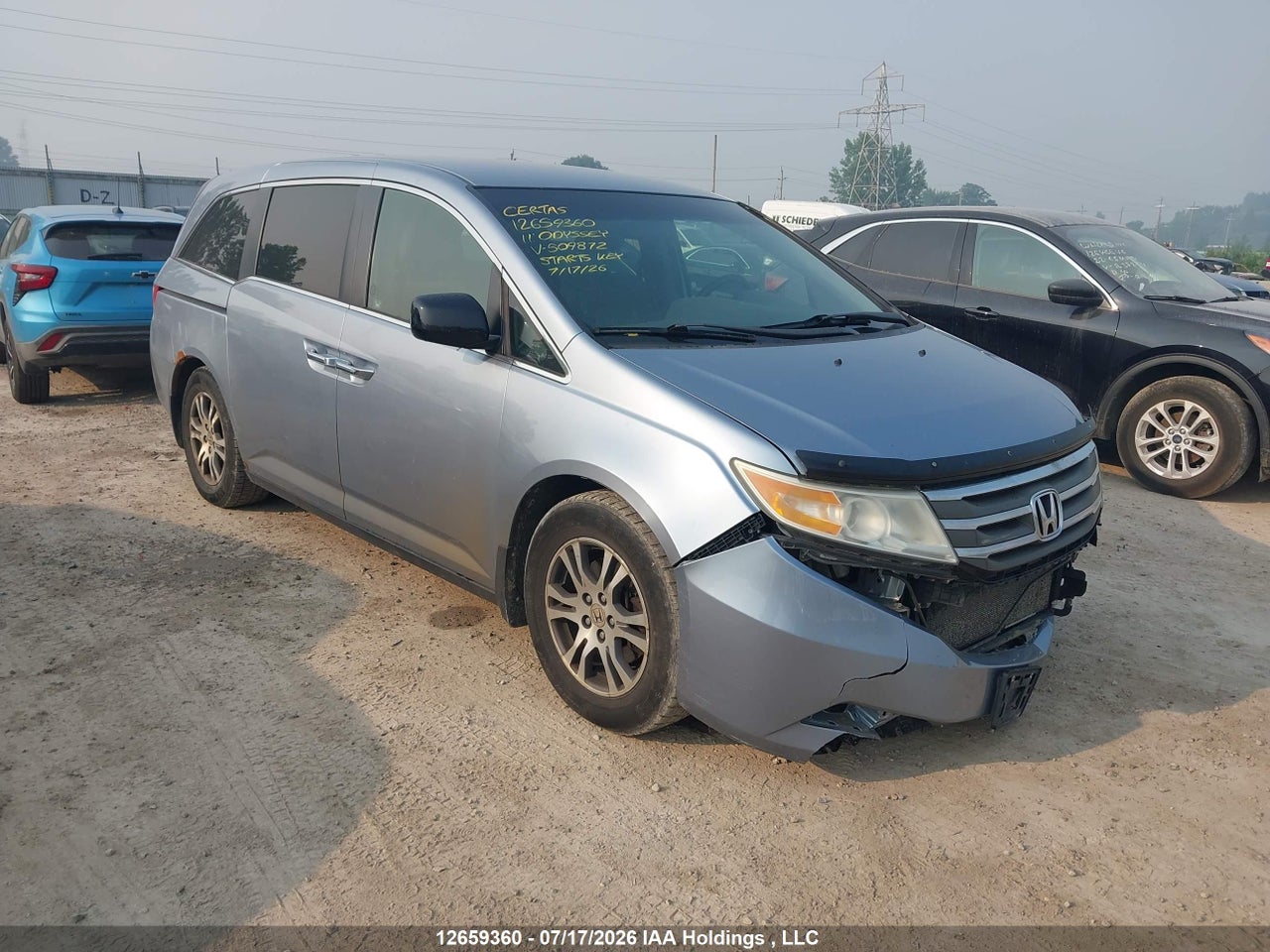 2011 HONDA ODYSSEY EX