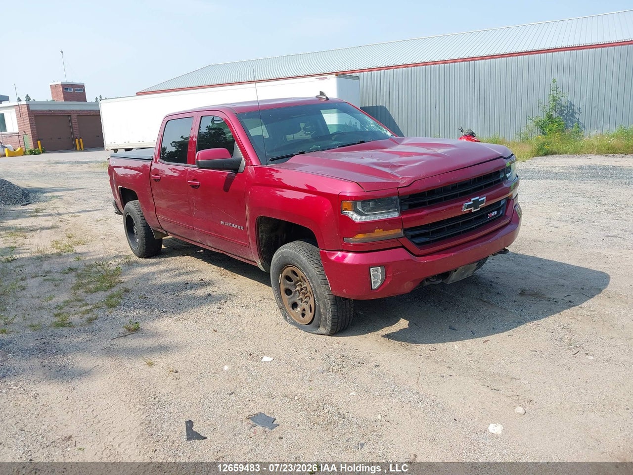 3GCUKREC2JG165371 · 2018 CHEVROLET SILVERADO 1500 2LT