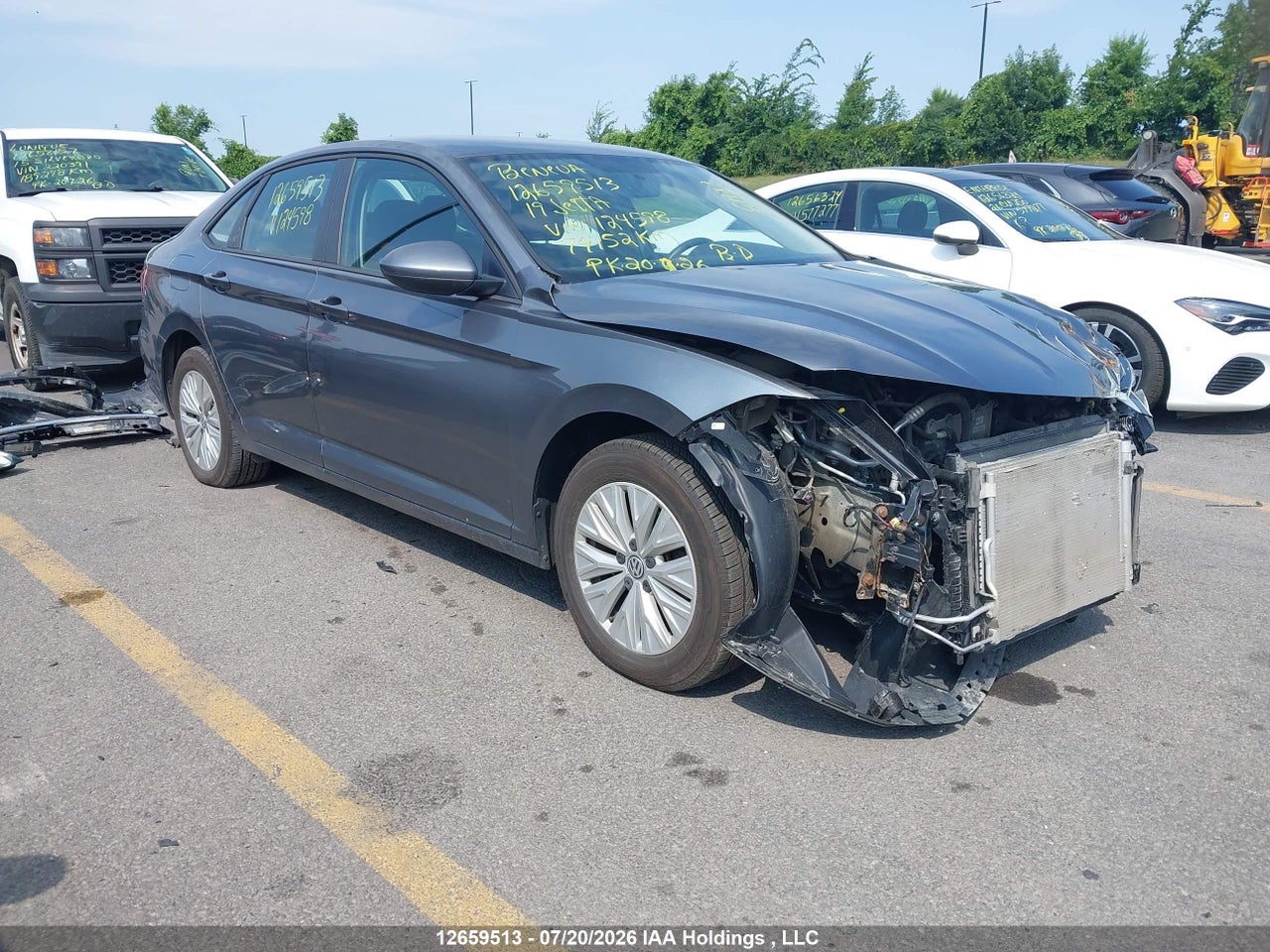 3VWC57BU6KM124598 · 2019 VOLKSWAGEN JETTA 1.4 TSI COMFORTLINE