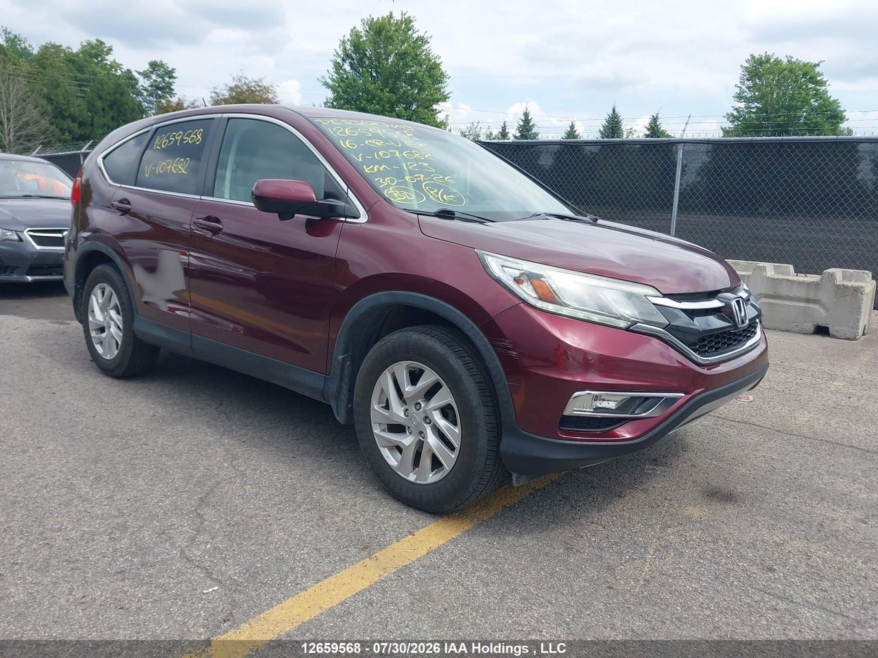 2HKRM4H54GH107682 · 2016 HONDA CR-V EX