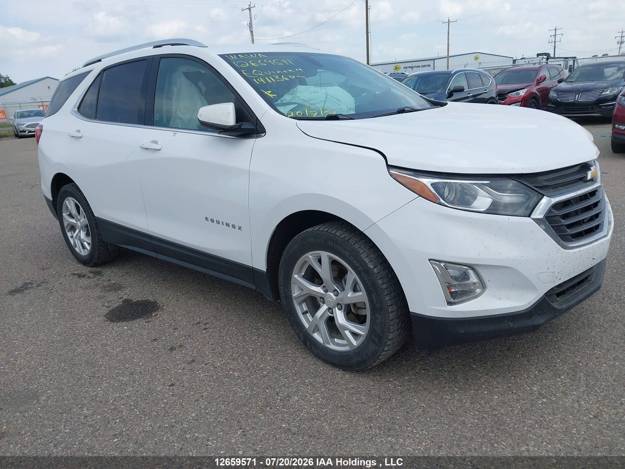 2GNAXVEX9K6141136 · 2019 CHEVROLET EQUINOX LT