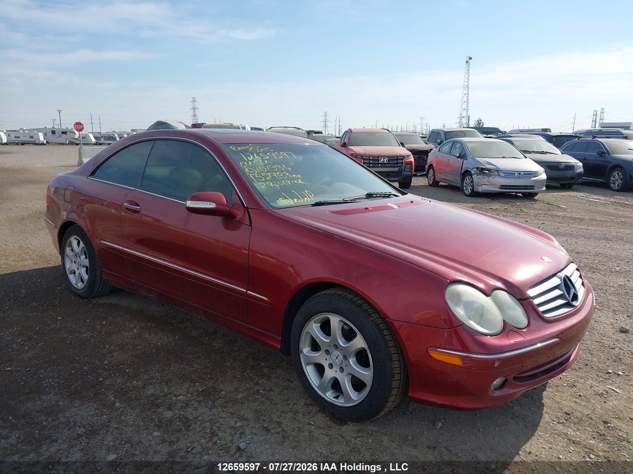 WDBTJ65J84F101996 · 2004 MERCEDES BENZ CLK 320