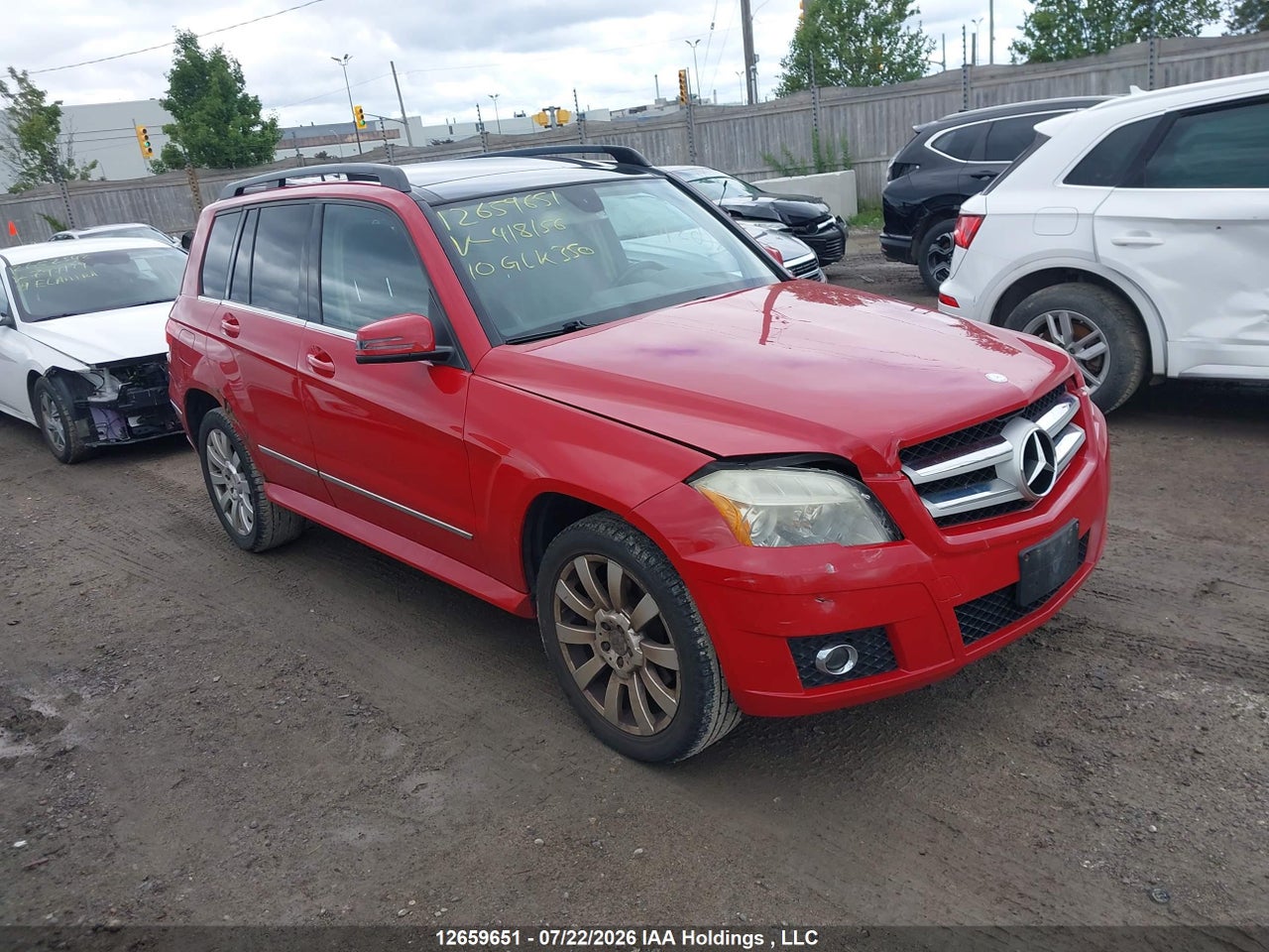 WDCGG5GB5AF418156 · 2010 MERCEDES BENZ GLK 350