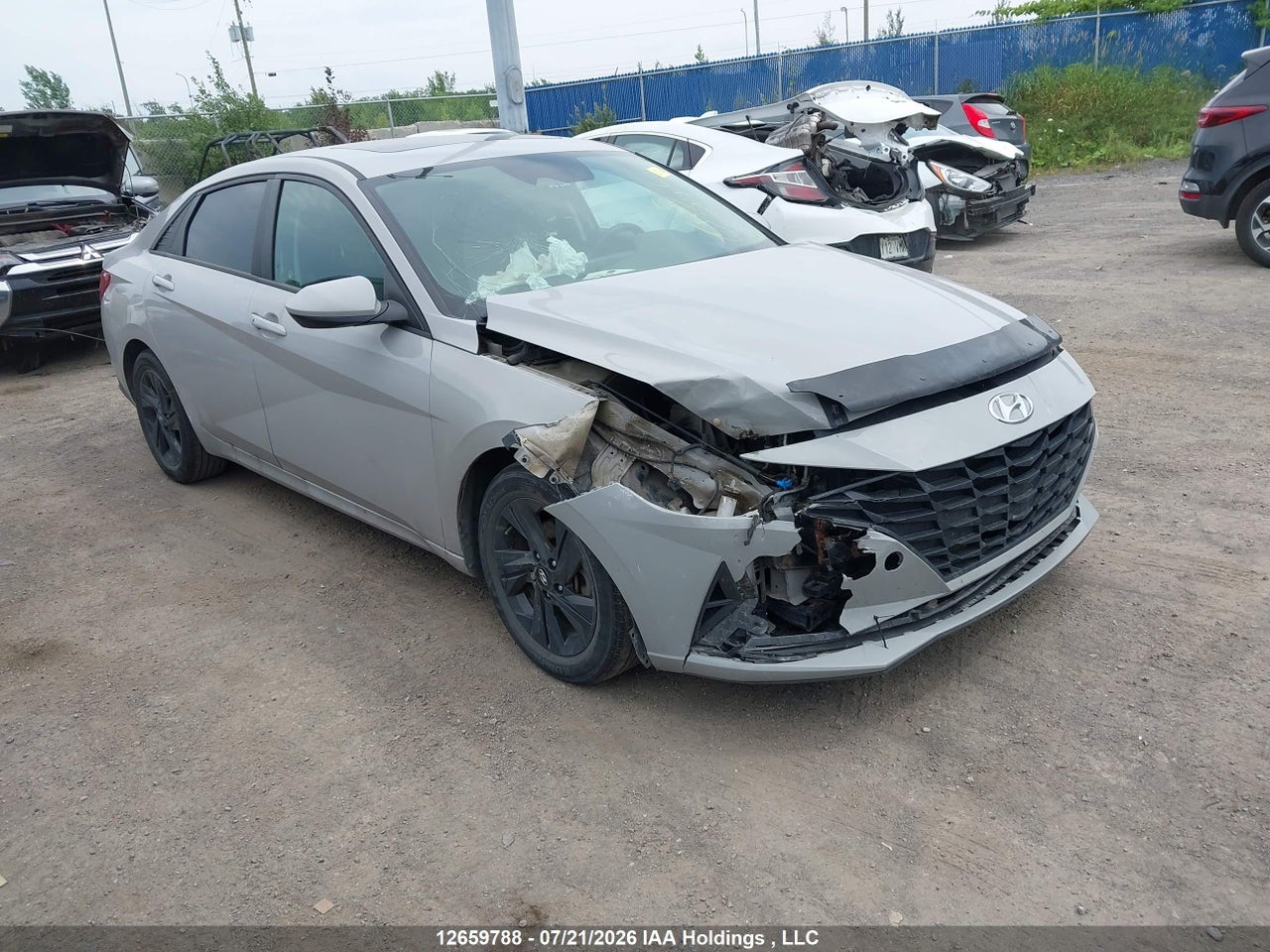 KMHLM4AG4MU181943 · 2021 HYUNDAI ELANTRA PREFERRED IVT WITH SUN AND TECH PACKAGE