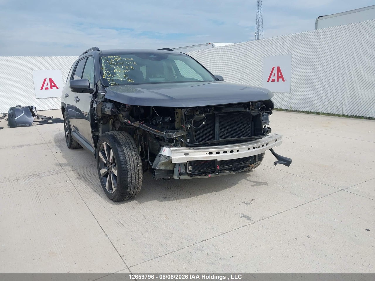 5FNYG1H70SB500332 · 2025 HONDA PILOT TOURING