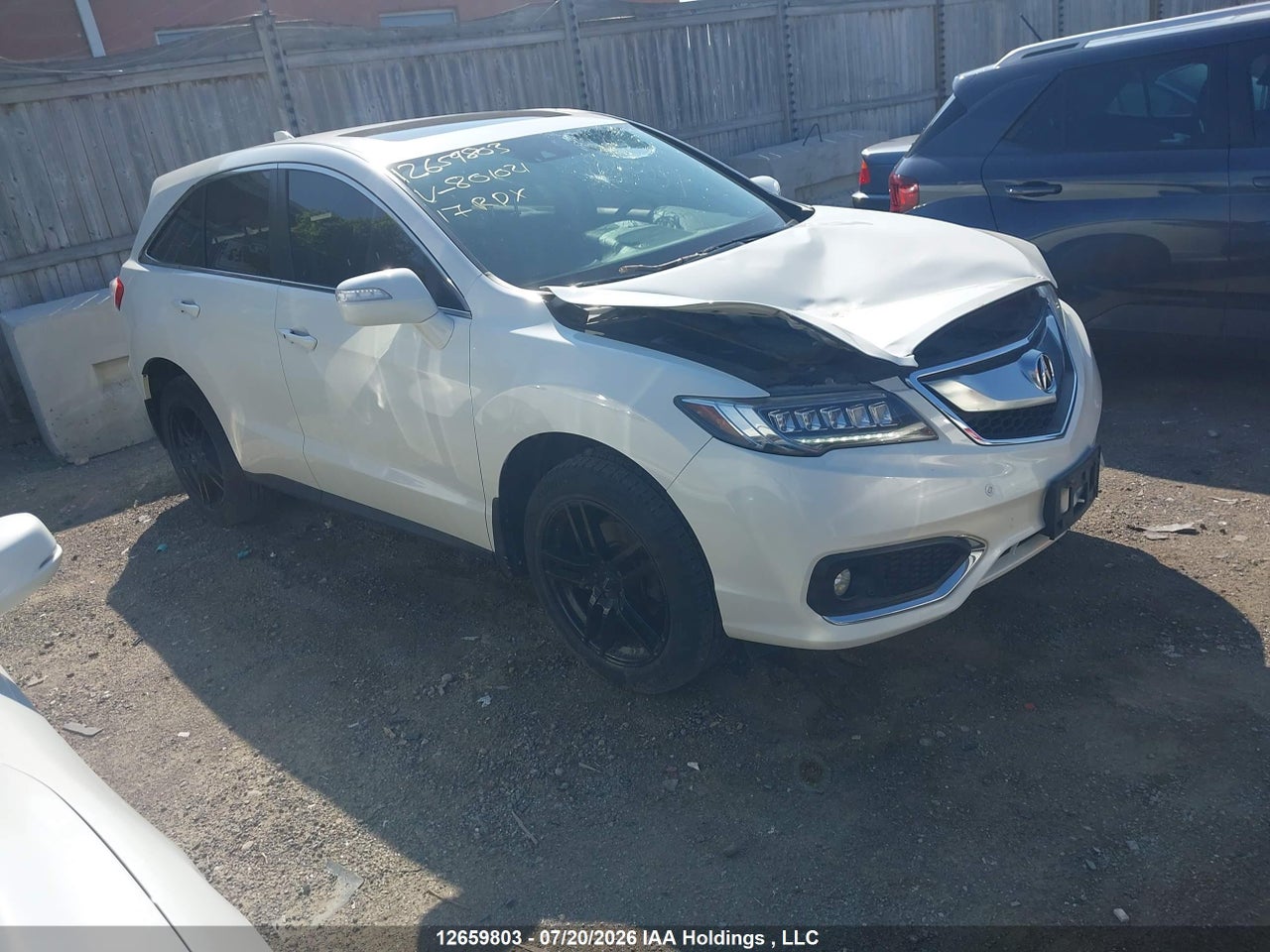 5J8TB4H77HL801021 2017 ACURA RDX ADVANCE