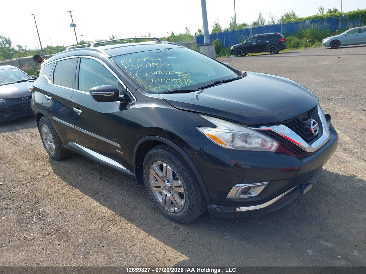5N1AZ2MH2GN114998 · 2016 NISSAN MURANO PLATINUM/SL/SV