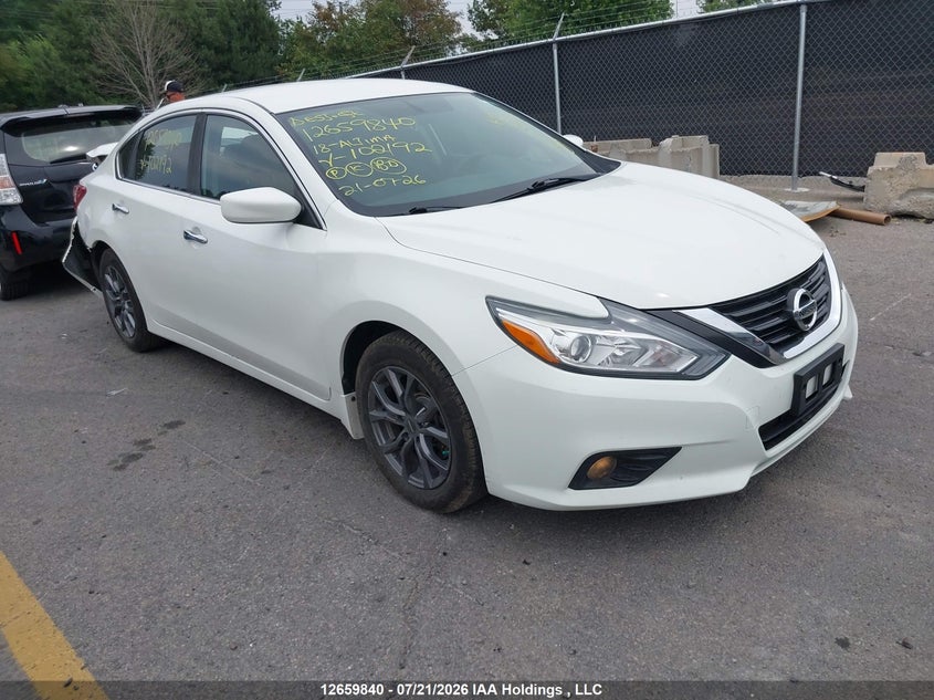 2018 NISSAN ALTIMA 2.5/S/SV/SL/SR