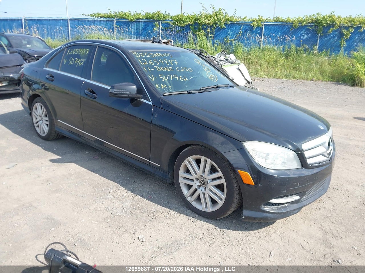 WDDGF8FB6BA507962 · 2011 MERCEDES BENZ C 250 4MATIC