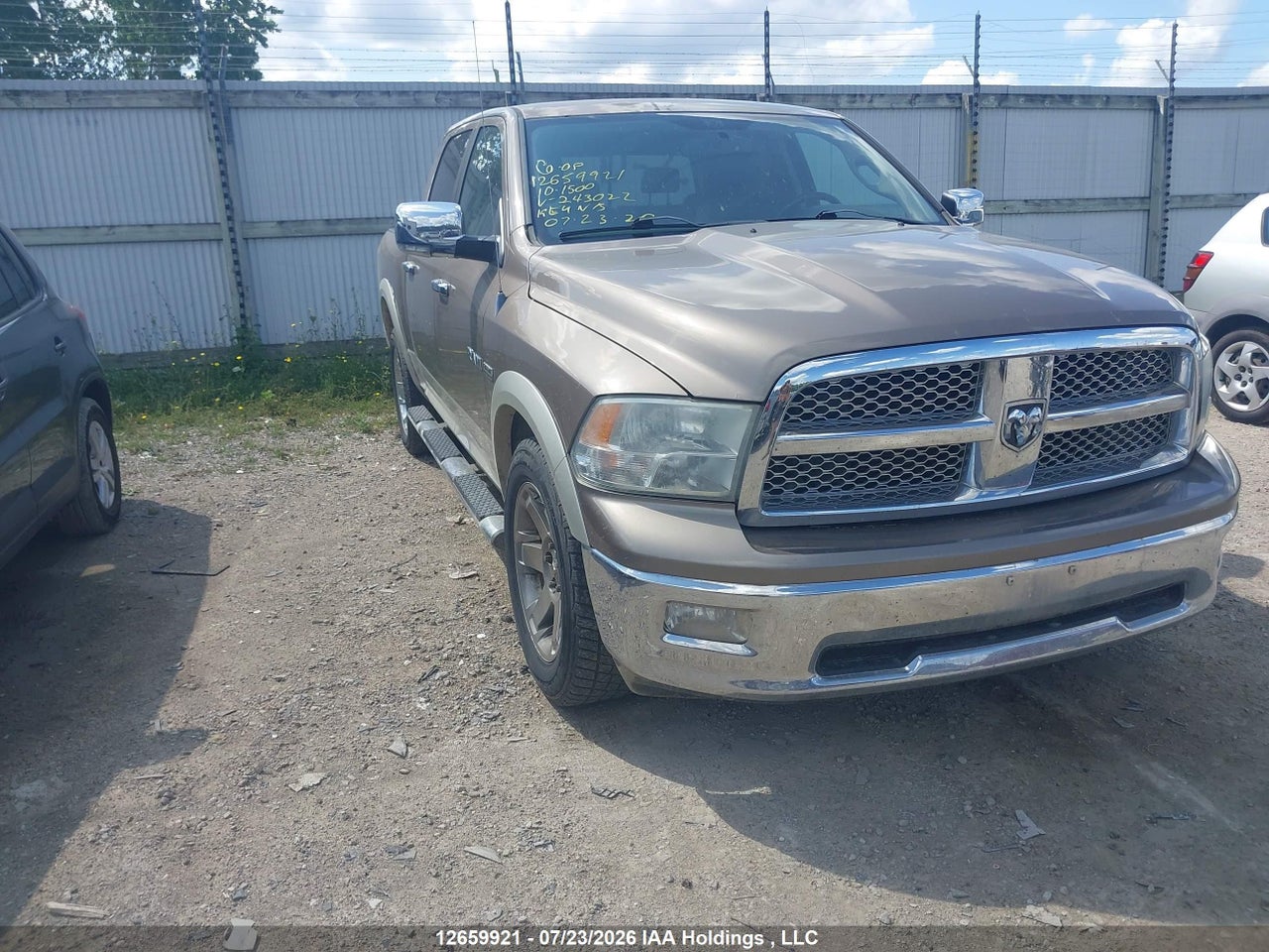 1D7RV1CT6AS243022 · 2010 DODGE RAM 1500 LARAMIE