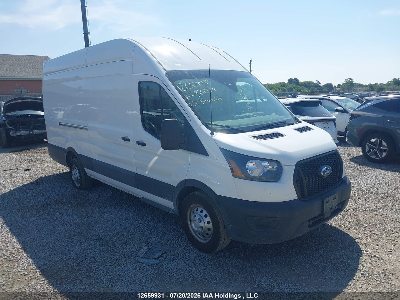 1FTBR3U80PKB71734 · 2023 FORD transit t-250