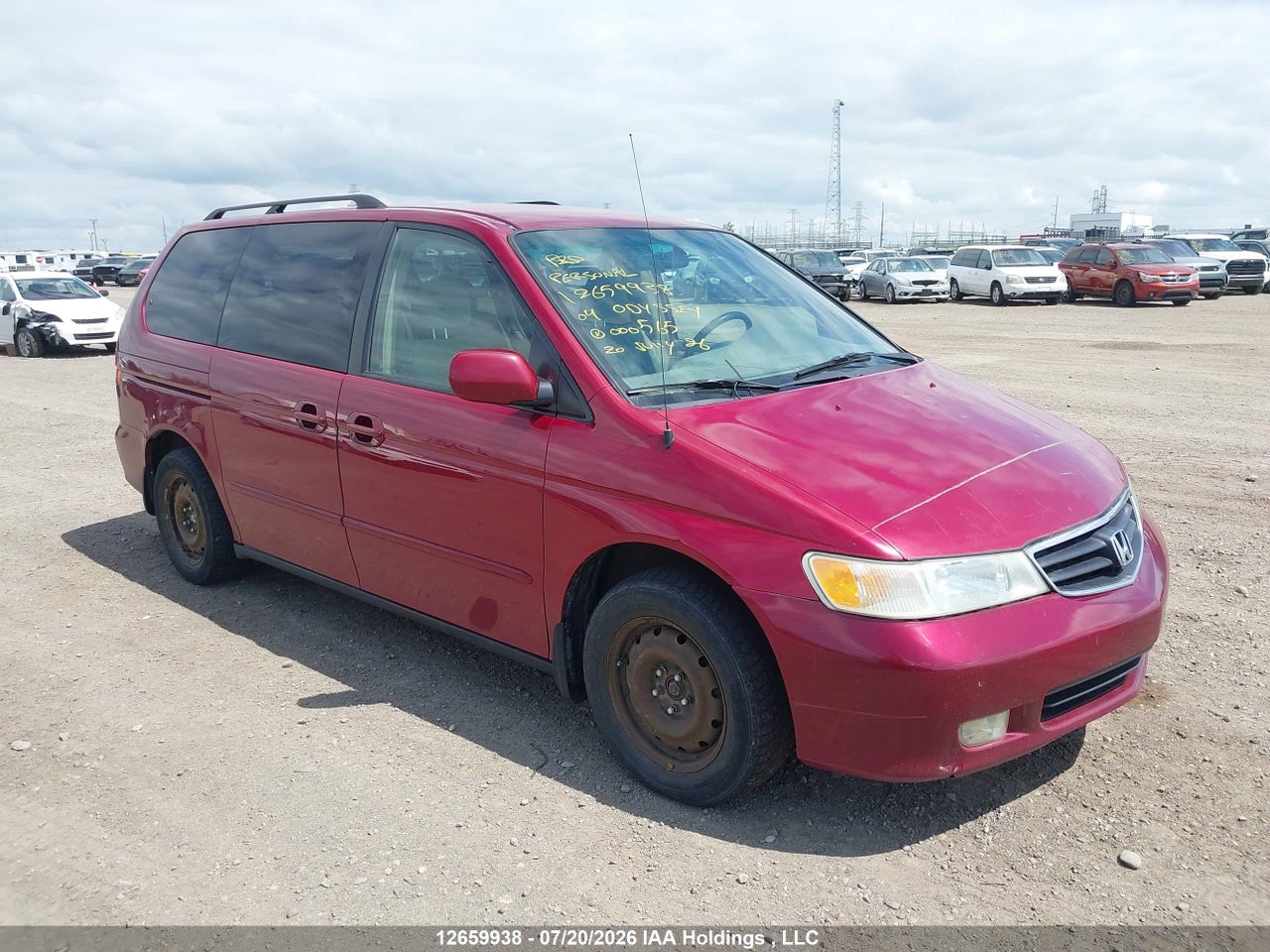 2HKRL18654H000565 · 2004 HONDA ODYSSEY EX