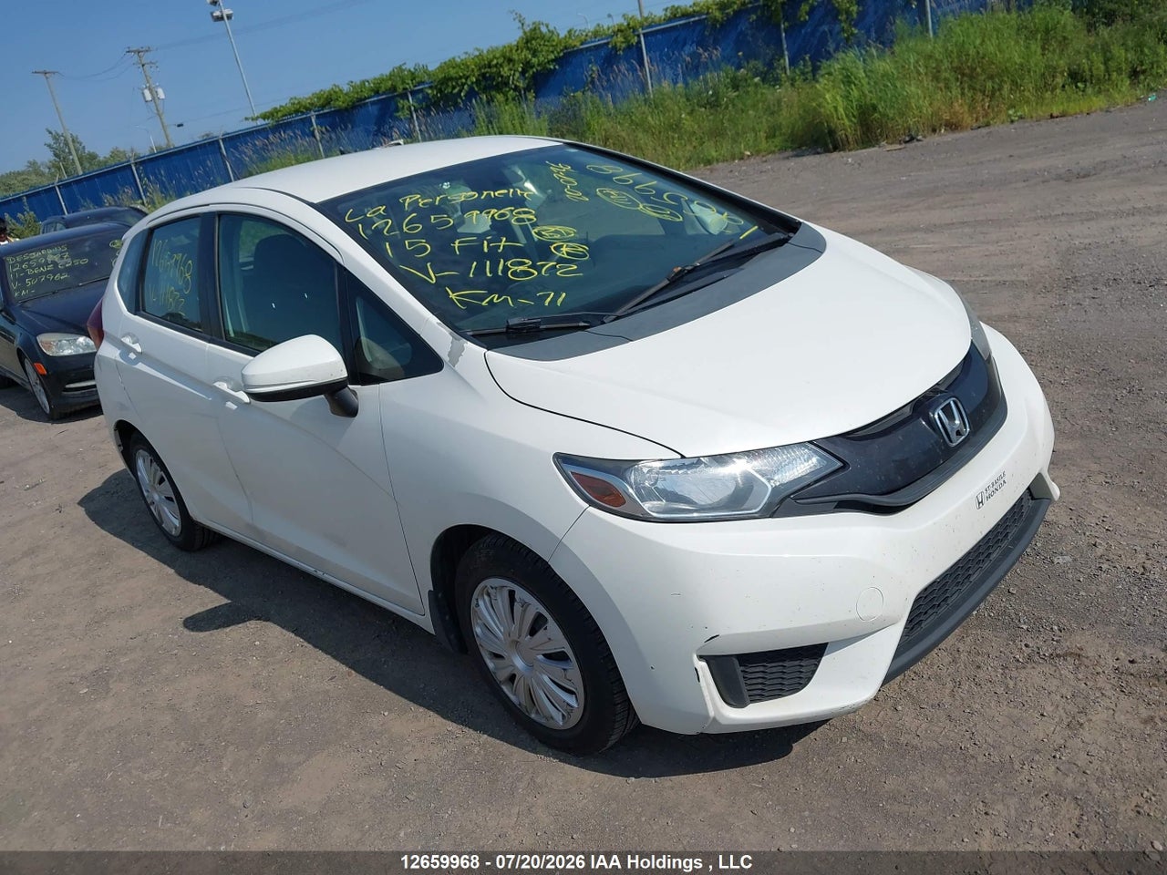 3HGGK5H50FM111872 · 2015 HONDA FIT LX