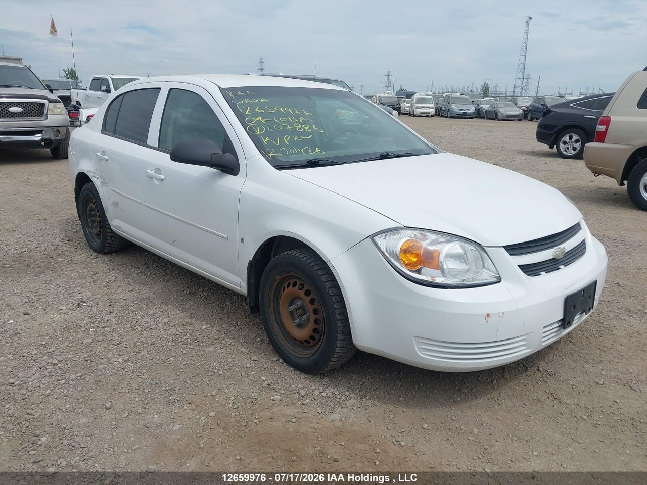 1G1AJ55H297207886 · 2009 CHEVROLET COBALT LS
