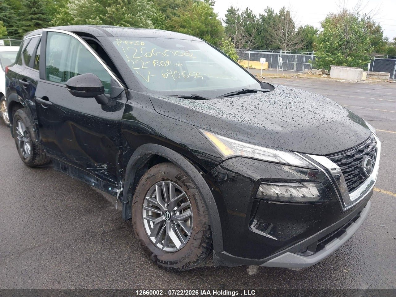 5N1AT3AB2NC690655 · 2022 NISSAN ROGUE S