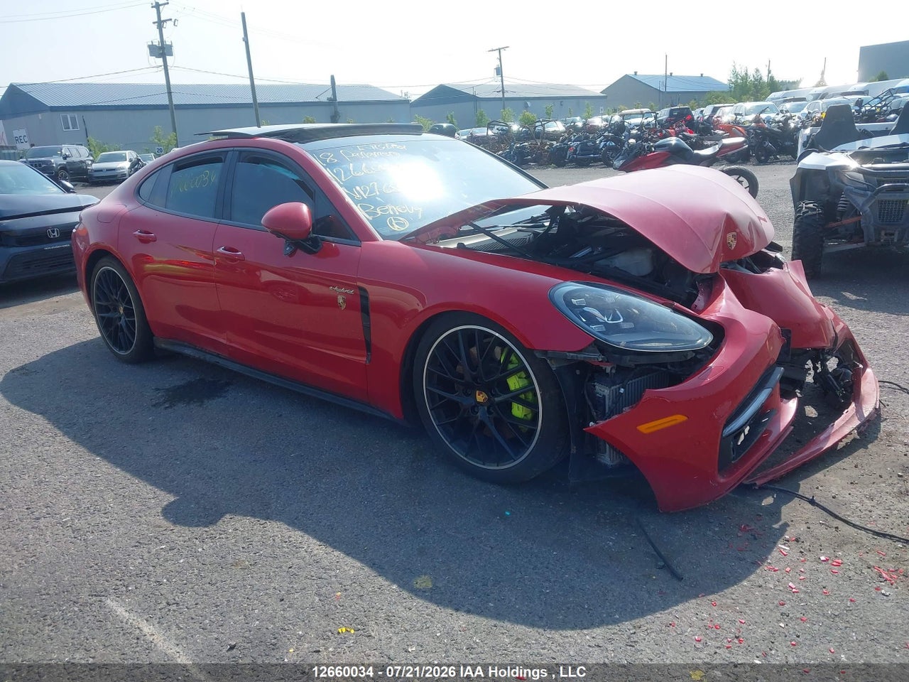 WP0AE2A76JL127686 · 2018 PORSCHE PANAMERA E-HYBRID 4