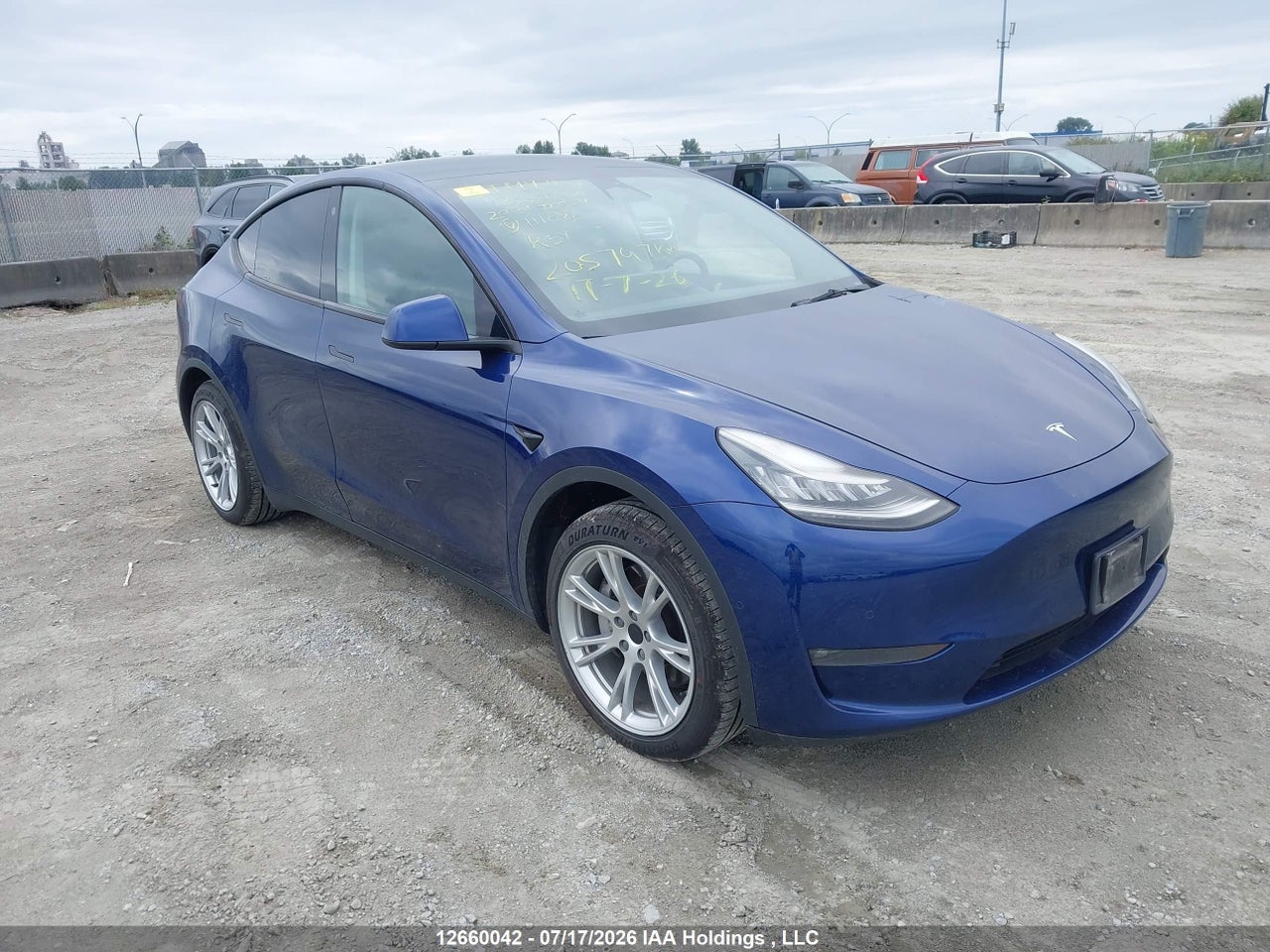 5YJYGDED2MF111030 · 2021 TESLA MODEL Y STANDARD RANGE REAR-WHEEL DRIVE