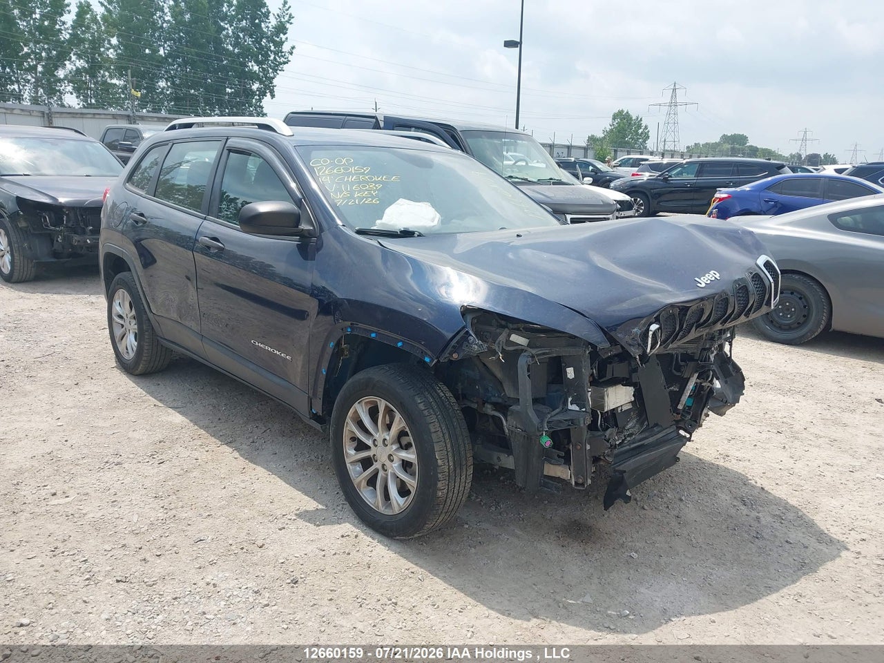 1C4PJLAB0EW116039 · 2014 JEEP CHEROKEE SPORT