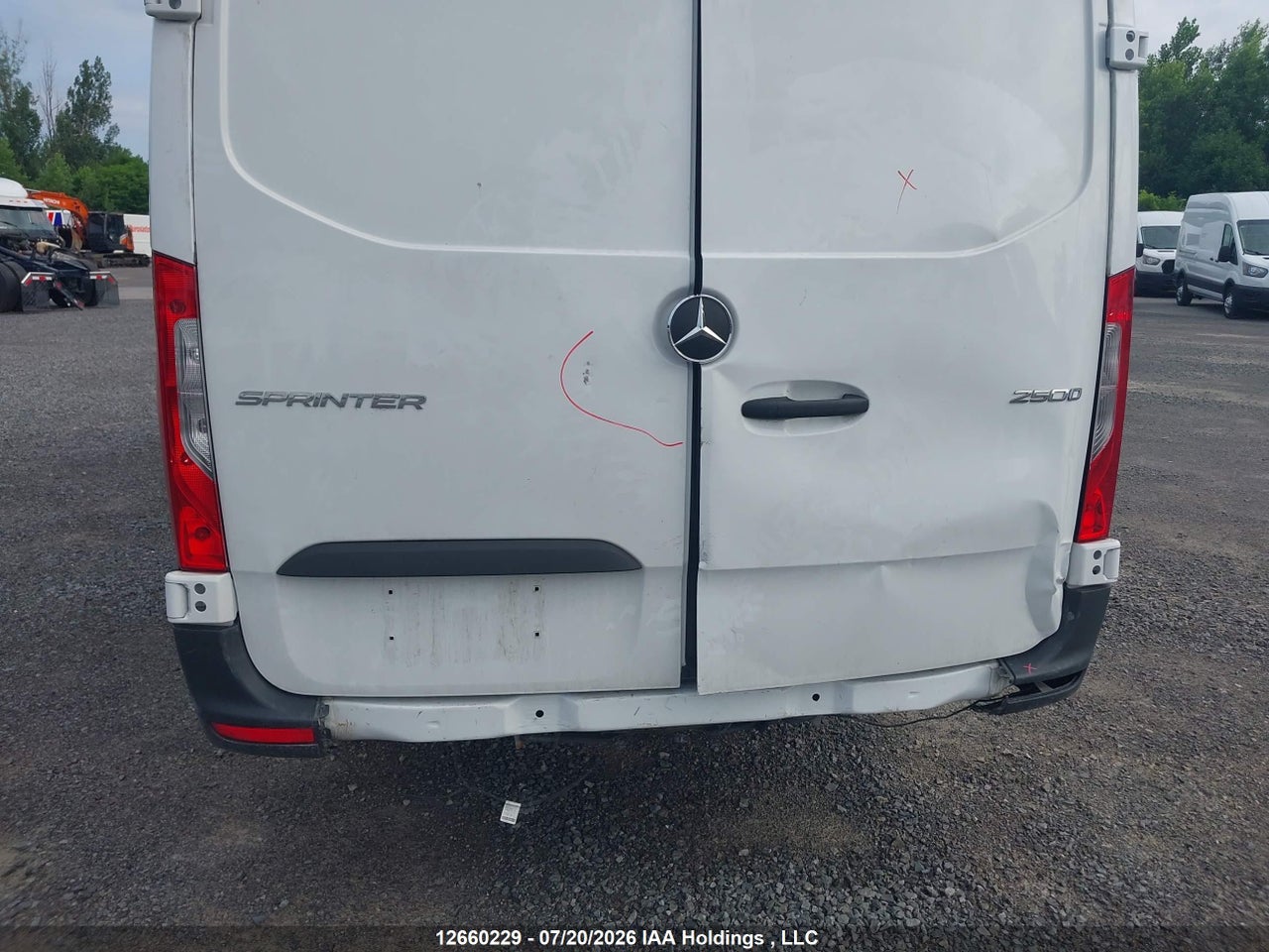 W1Y4KCHY8SP792198 · 2025 MERCEDES BENZ SPRINTER 2500 · 6/24