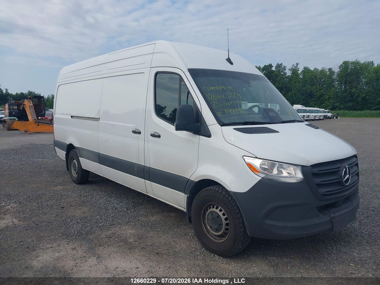 W1Y4KCHY8SP792198 · 2025 MERCEDES BENZ SPRINTER 2500