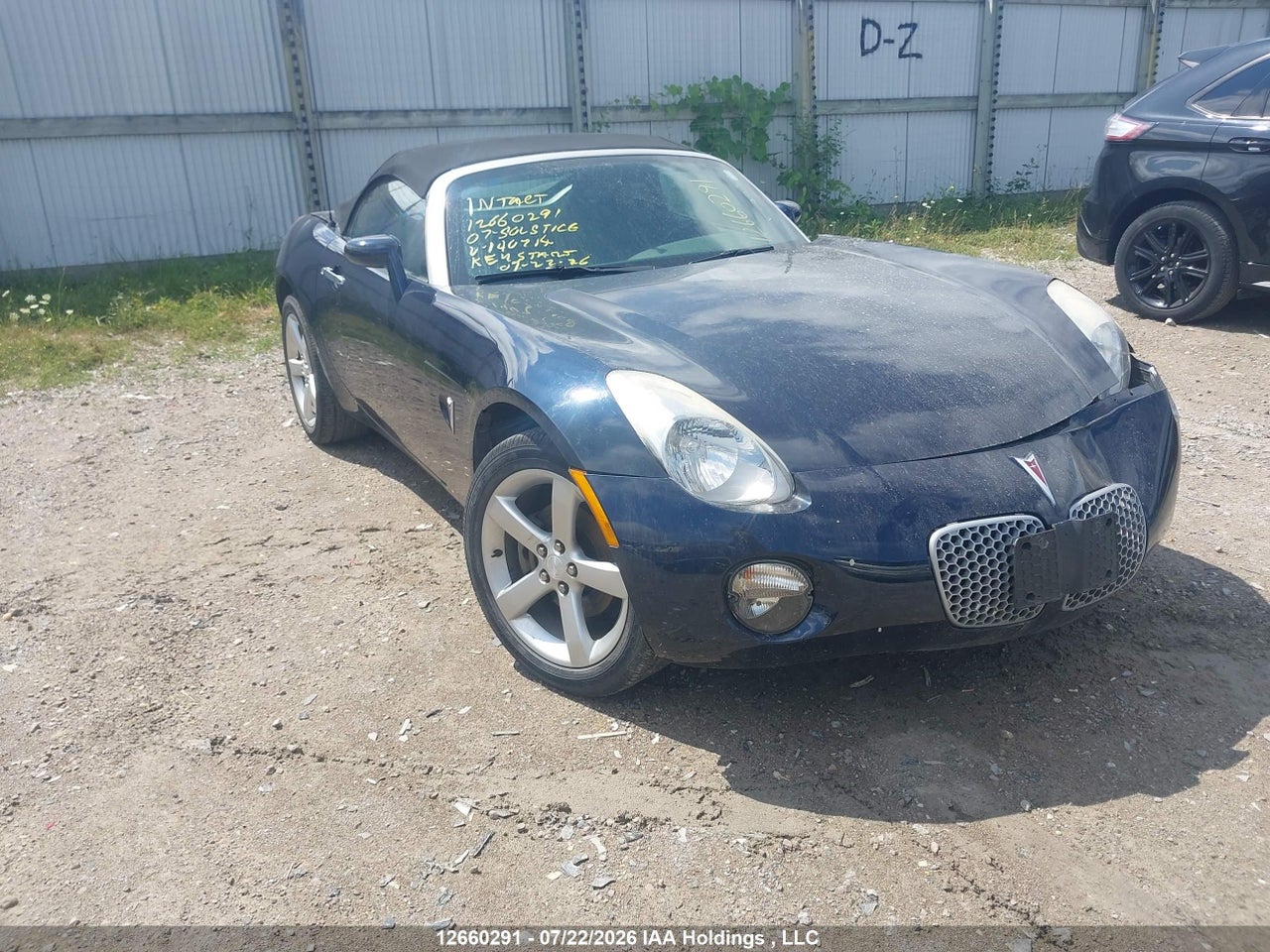 1G2MB35B37Y140714 · 2007 PONTIAC SOLSTICE