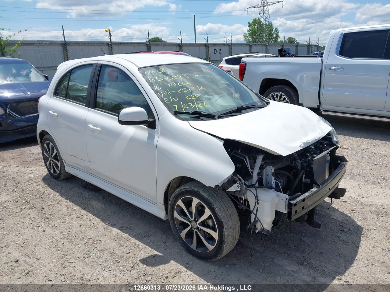 3N1CK3CP3GL251516 · 2016 NISSAN MICRA