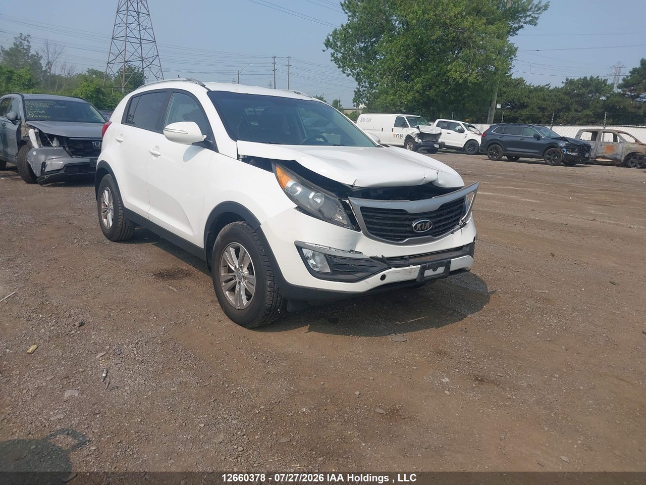 KNDPB3A22B7150387 · 2011 KIA Sportage LX