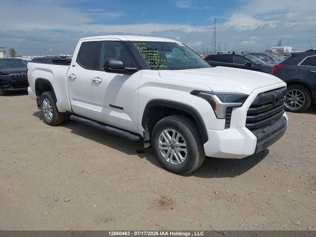 5TFLA5DA5PX114832 · 2023 TOYOTA TUNDRA DOUBLE CAB SR/DOUBLE CAB SR5