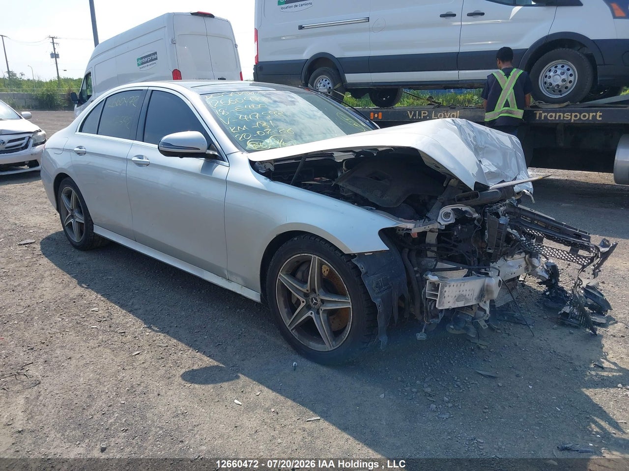 WDDZF6GB6JA417592 · 2018 MERCEDES BENZ E 400 4MATIC