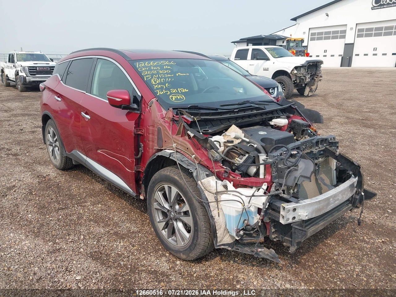 5N1AZ2MH0FN268320 · 2015 NISSAN MURANO S/SL/SV/PLATINUM