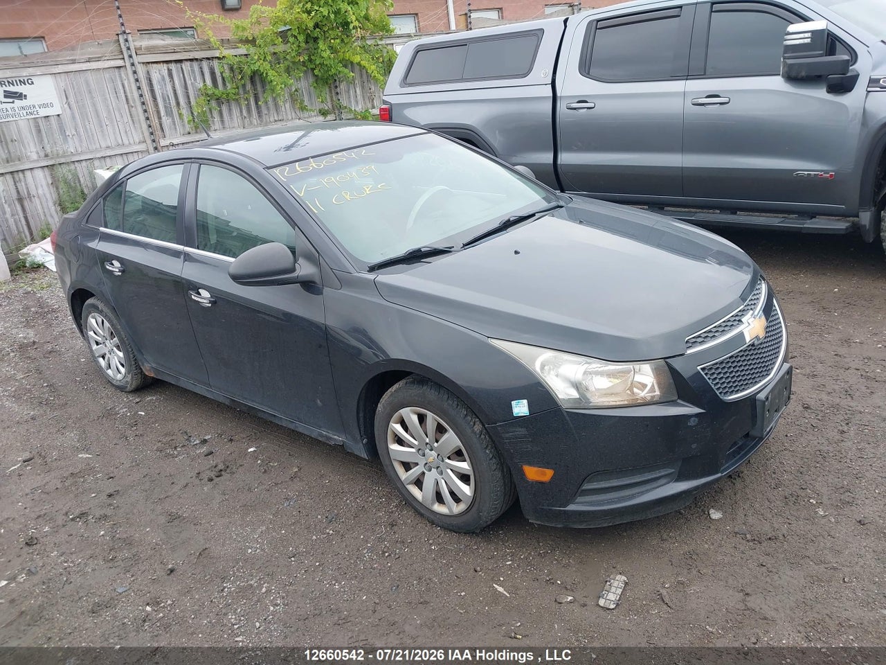 1G1PA5SH5B7190439 · 2011 CHEVROLET CRUZE LS