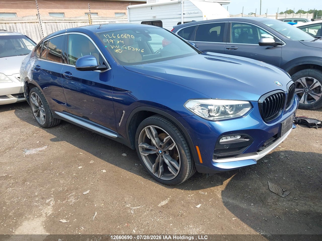 5UXUJ3C53KLG53416 · 2019 BMW X4 XDRIVE30I