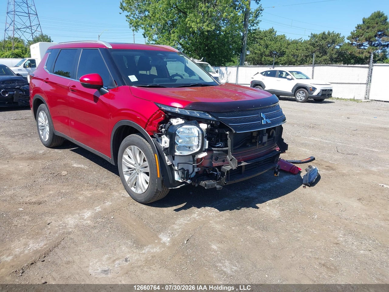 JA4J4VA88RZ610628 · 2024 MITSUBISHI OUTLANDER LE/SE/SEL