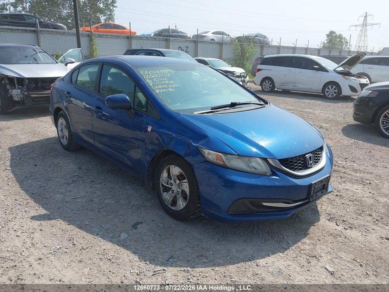 2HGFB2E44FH007406 · 2015 HONDA CIVIC LX