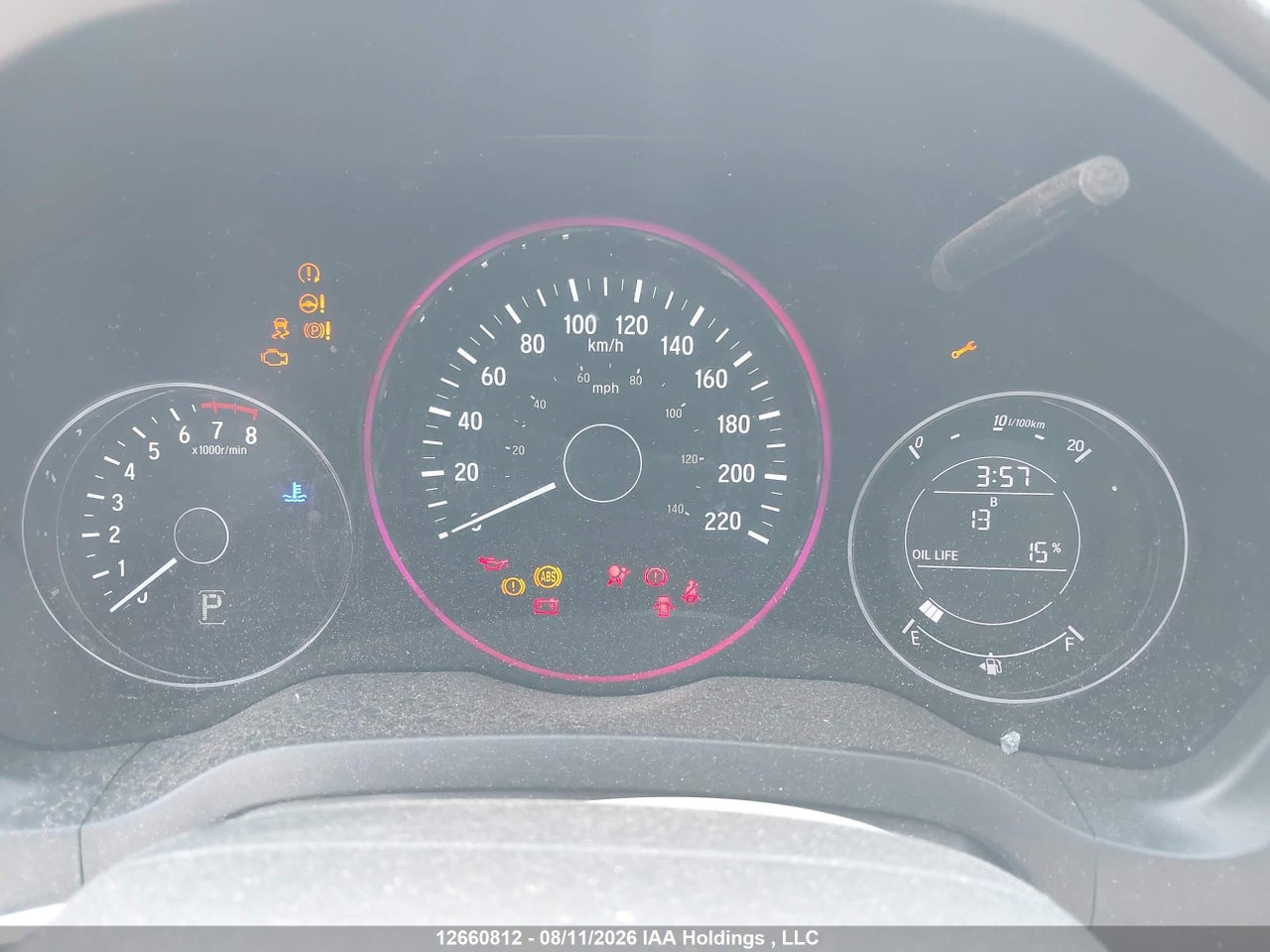 3CZRU6H56HM106454 · 2017 HONDA HR-V EX · 7/17
