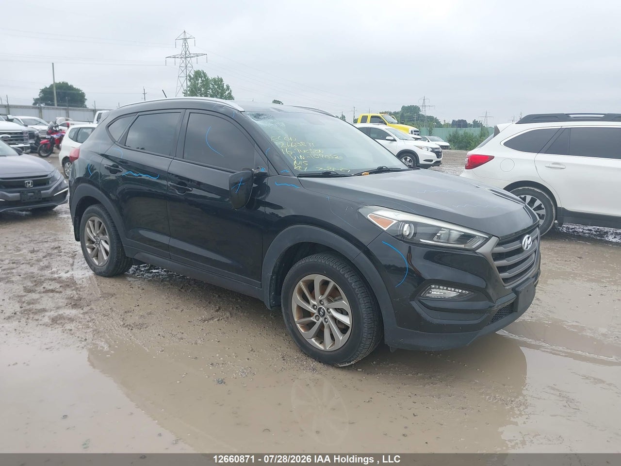 KM8J33A47GU109052 · 2016 HYUNDAI TUCSON PREMIUM