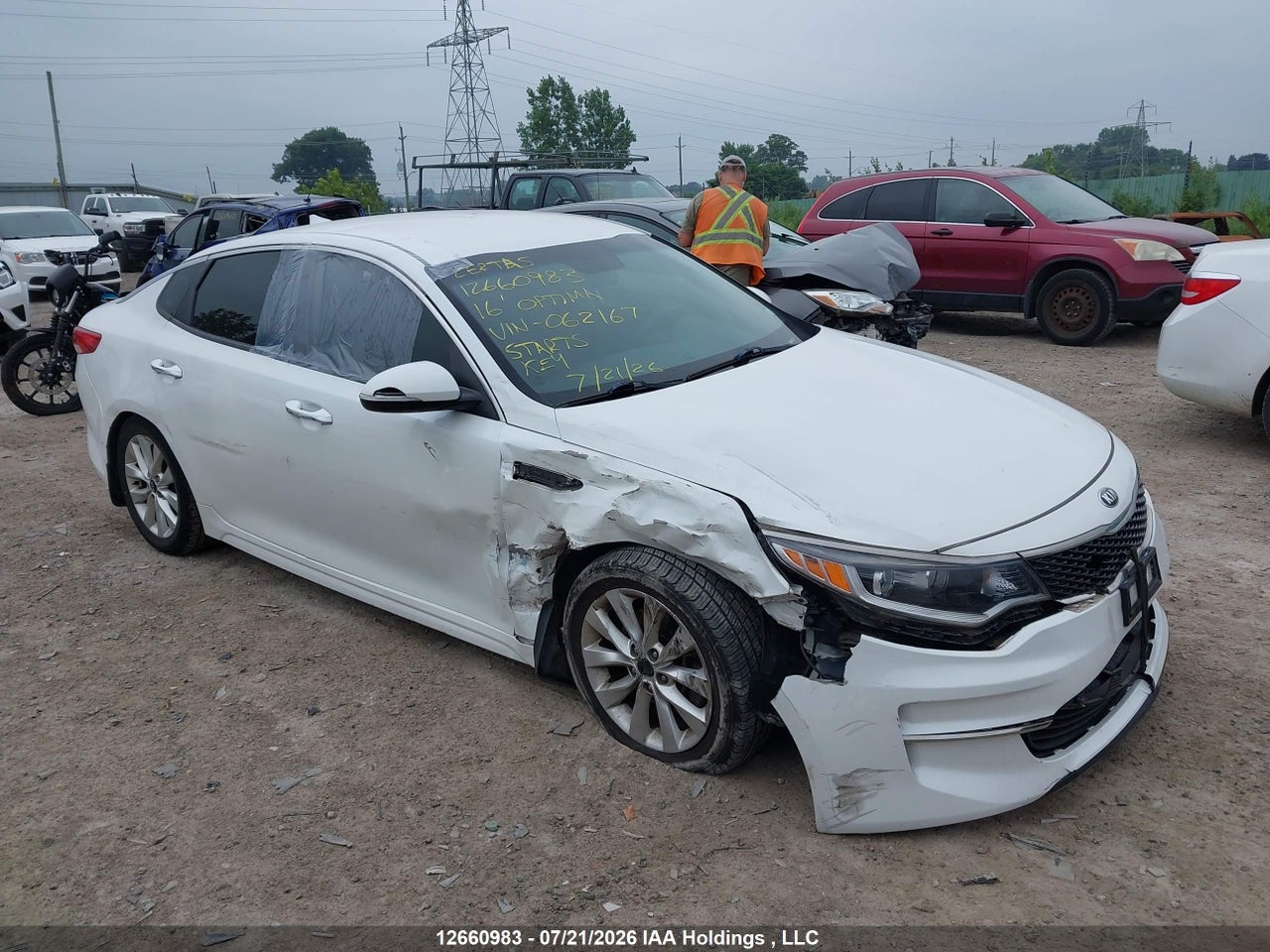 2016 KIA OPTIMA LX
