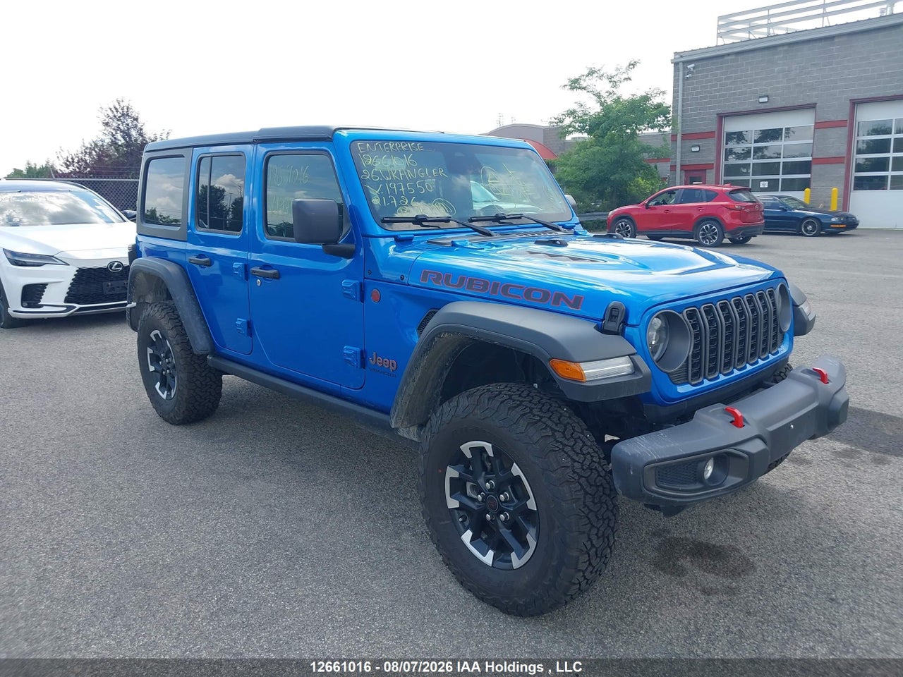 1C4PJXFN7TW197550 · 2026 JEEP WRANGLER RUBICON