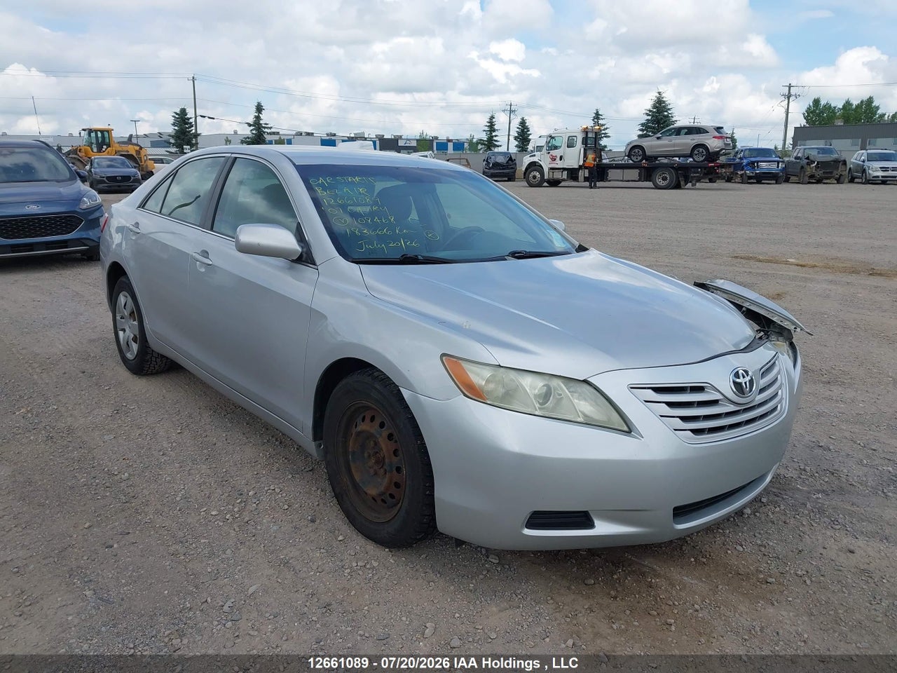 4T1BE46K67U108468 · 2007 TOYOTA CAMRY CE/LE/XLE/SE