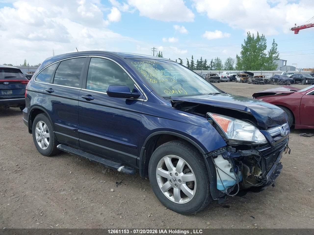5J6RE48758L813355 · 2008 HONDA CR-V EX-L